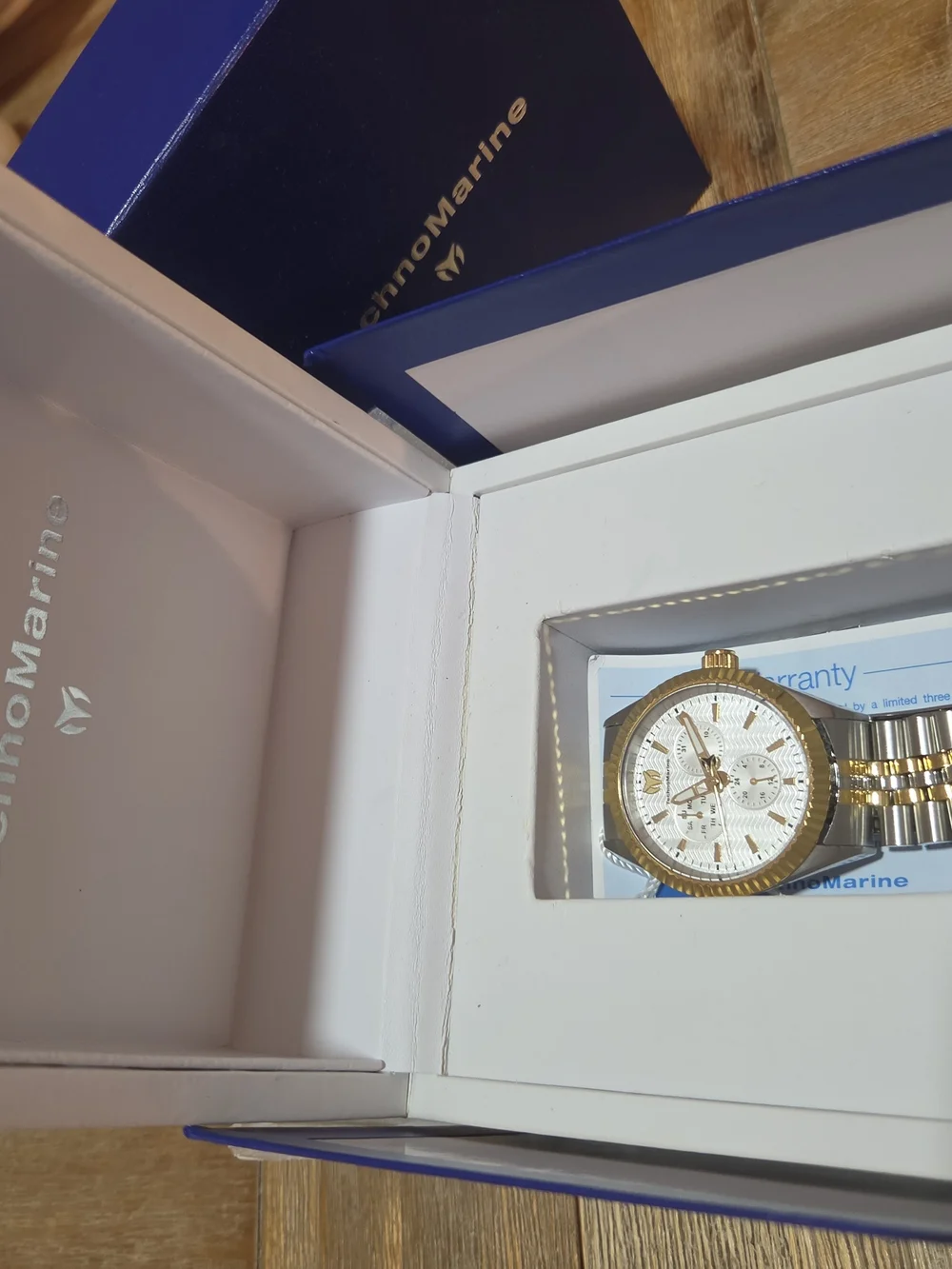 TechnoMarine Two-Tone Silver & Gold Men's Watch